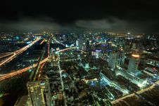 Night View Of Bangkok Royalty Free Stock Photos Night View Of Bangkok Royalty Free Stock Photos