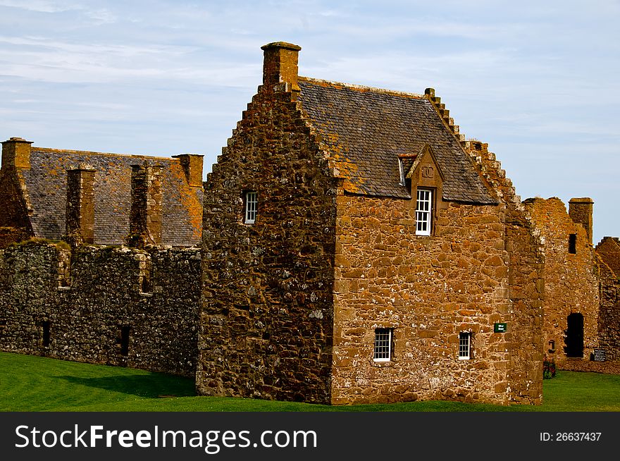 Silver House,Dunnottar Castle, Stonehaven, Scotland, U.K