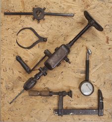 Old Tools Stock Image