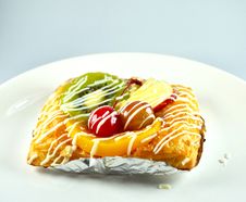 Sweet Fruit Danish Stock Photography Sweet Fruit Danish Stock Photography