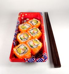 Delicious Japanese Food &x28;California Maki&x29; Stock Photos Delicious Japanese Food &x28;California Maki&x29; Stock Photos
