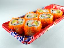 Japanese Roll Royalty Free Stock Image Japanese Roll Royalty Free Stock Image