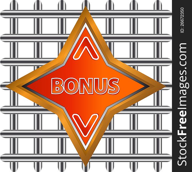 Abstract bonus icon