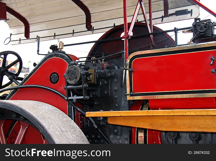 Some of the Workings and Controls of a Traction Engine.