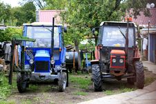 Tractor And Farm Stock Photography Tractor And Farm Stock Photography