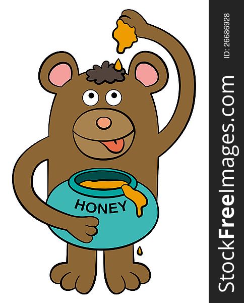 Bear Loves Honey