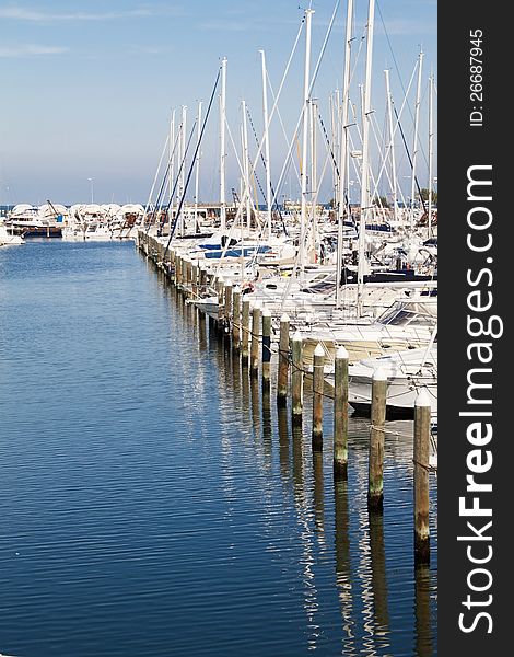 Port of Rimini, Romagna, Italy