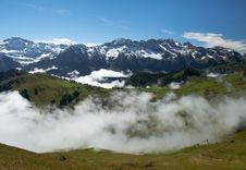 Fog In Swiss Alps Stock Photos Fog In Swiss Alps Stock Photos