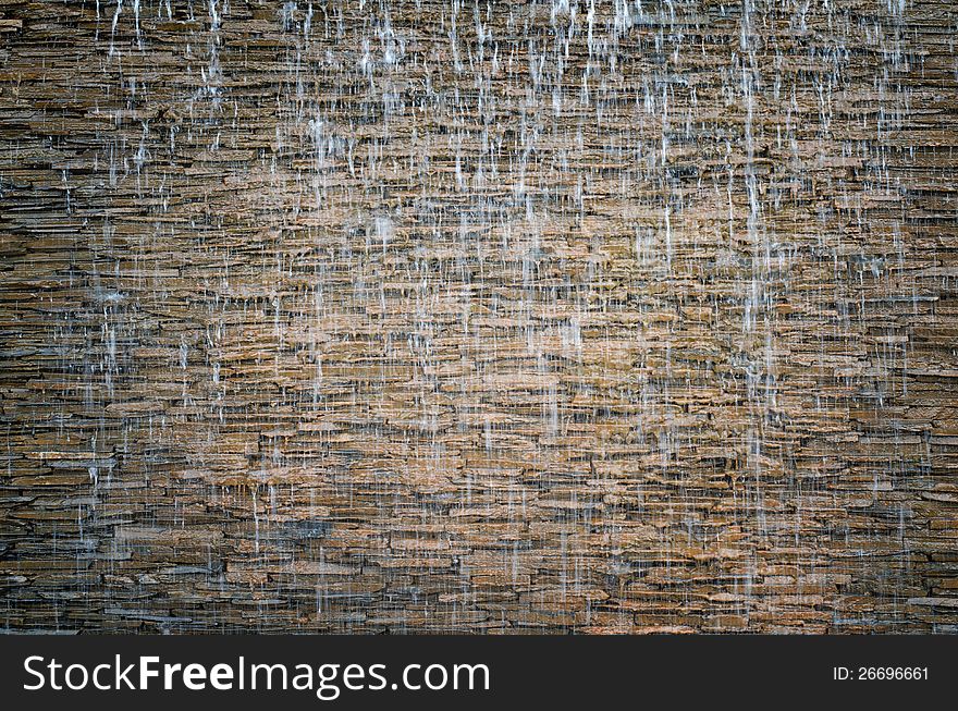 Waterfall marble background in Gardens