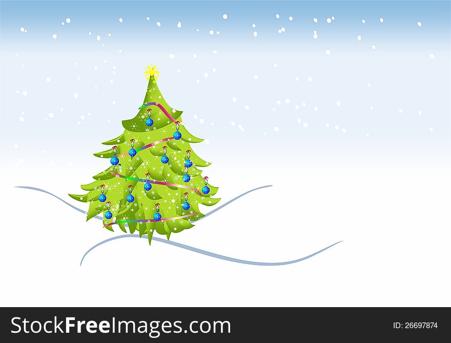 Christmas decoration of the Christmas tree