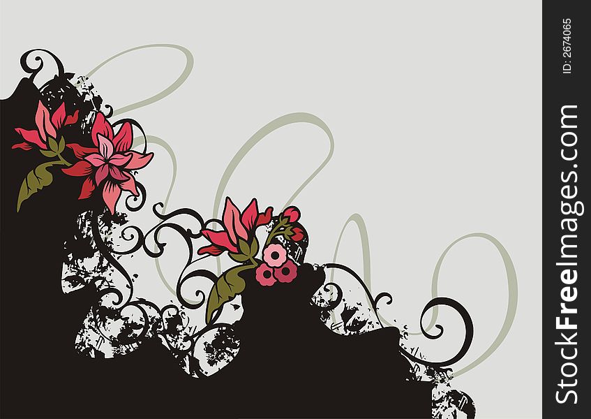 Floral Background Series