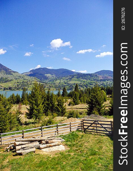 Beautiful rural mountain image and blue sky. Beautiful rural mountain image and blue sky