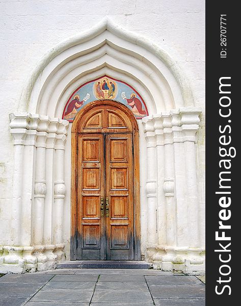 Church Gates In Trinity Sergius Lavra