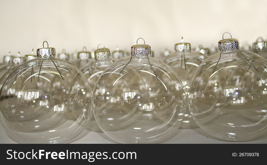 Transparent Christmas Balls