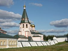 Iversky Monastery, Russia Stock Photo