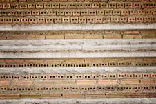 The Layer Of The Brick Walls Construction Stock Photo The Layer Of The Brick Walls Construction Stock Photo