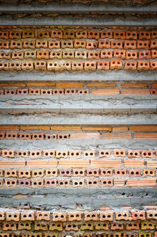 The Layer Of The Brick Walls Construction Stock Photos The Layer Of The Brick Walls Construction Stock Photos