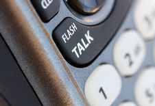 Phone Closeup With Talk Button In Selective Focus Royalty Free Stock Photography Phone Closeup With Talk Button In Selective Focus Royalty Free Stock Photography