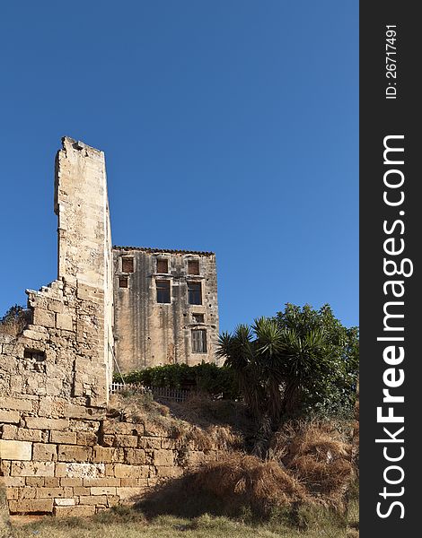 Old Building At Hania City In Crete