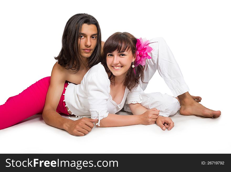 Portrait of a young and happy couples,. Portrait of a young and happy couples,