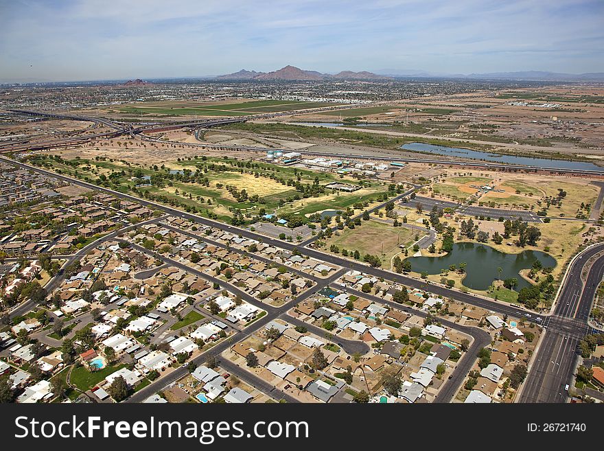 Riverview Park and Golf Course in Mesa, Arizona