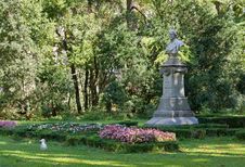 In The Public Garden Of Trieste Royalty Free Stock Photography In The Public Garden Of Trieste Royalty Free Stock Photography
