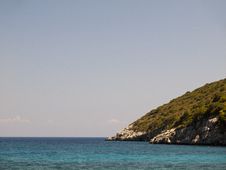 Cliffs Of Zakynthos Stock Photos