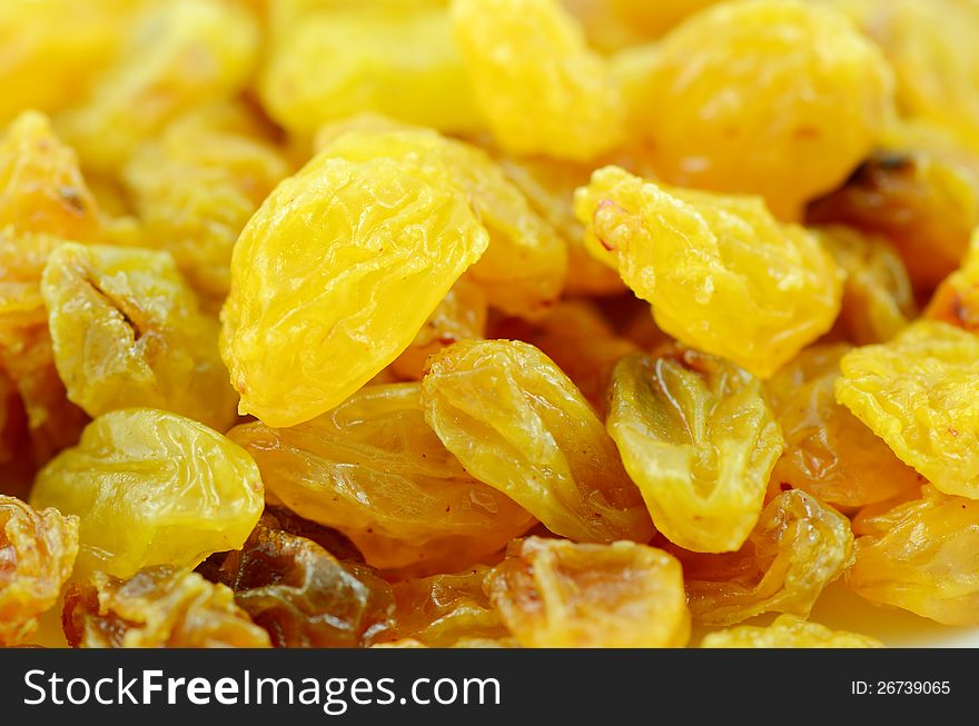 Golden Raisins.