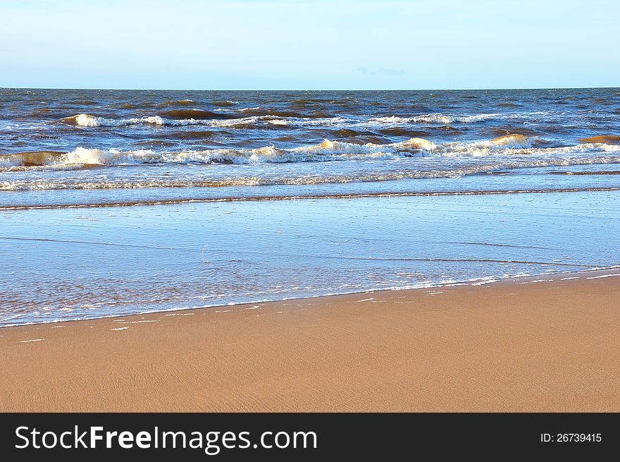 Beach And Sea