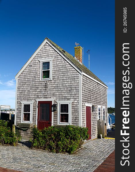 House near the pier in Edgartown