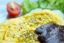 Scrambled Eggs With Blackpepper Sauce Royalty Free Stock Photo Scrambled Eggs With Blackpepper Sauce Royalty Free Stock Photo