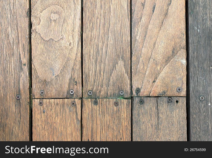 Old wooden background by vertical stripe style