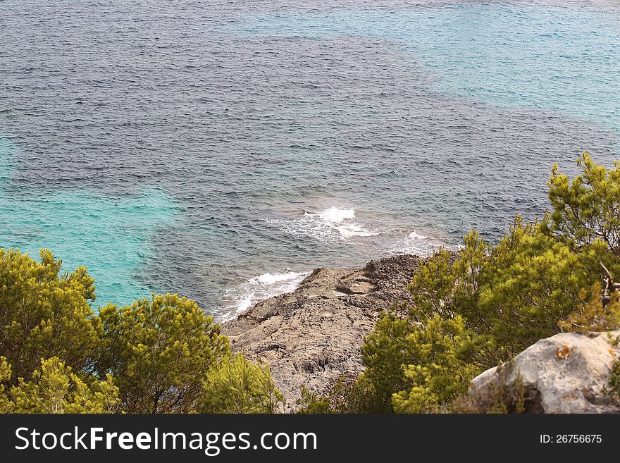 Landscape on the island of Mallorca, Spain