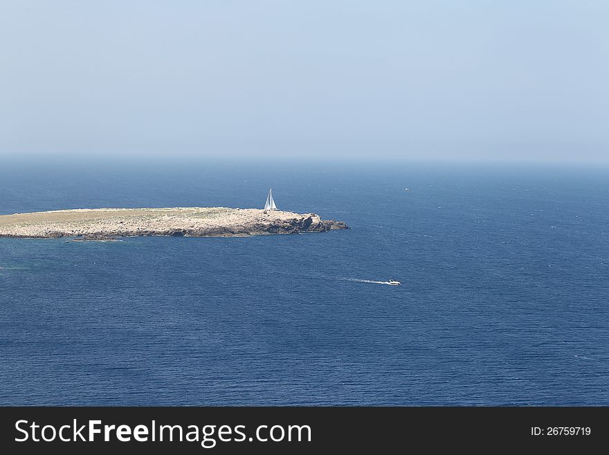 Seascape On The Island Of Menorca