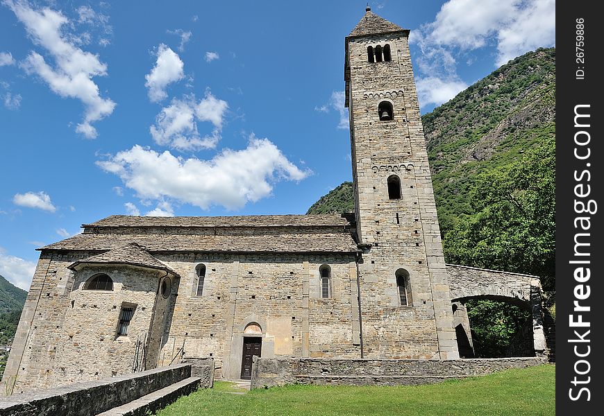 Old church in Biasca