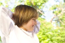 Happy And Smiling Boy Royalty Free Stock Photography Happy And Smiling Boy Royalty Free Stock Photography