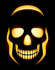 Jack-o-lantern Skull Royalty Free Stock Photos Jack-o-lantern Skull Royalty Free Stock Photos