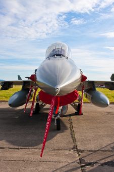 Nose Of Jet Fighter Stock Photography