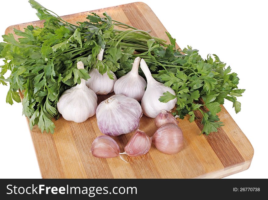 Seasoning spices isolated on a white background