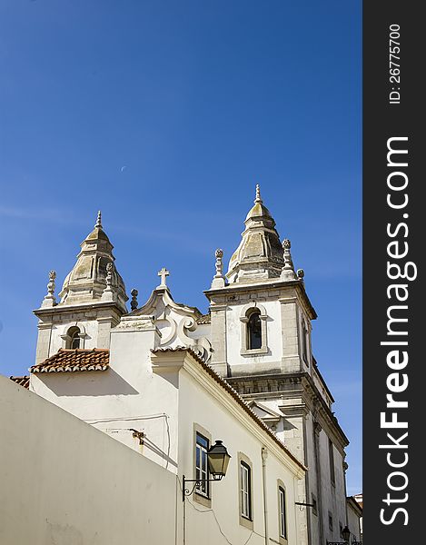 One of the famous churches of Cascais, Portugal. One of the famous churches of Cascais, Portugal.