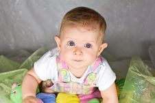 Baby Crawl Stock Photos