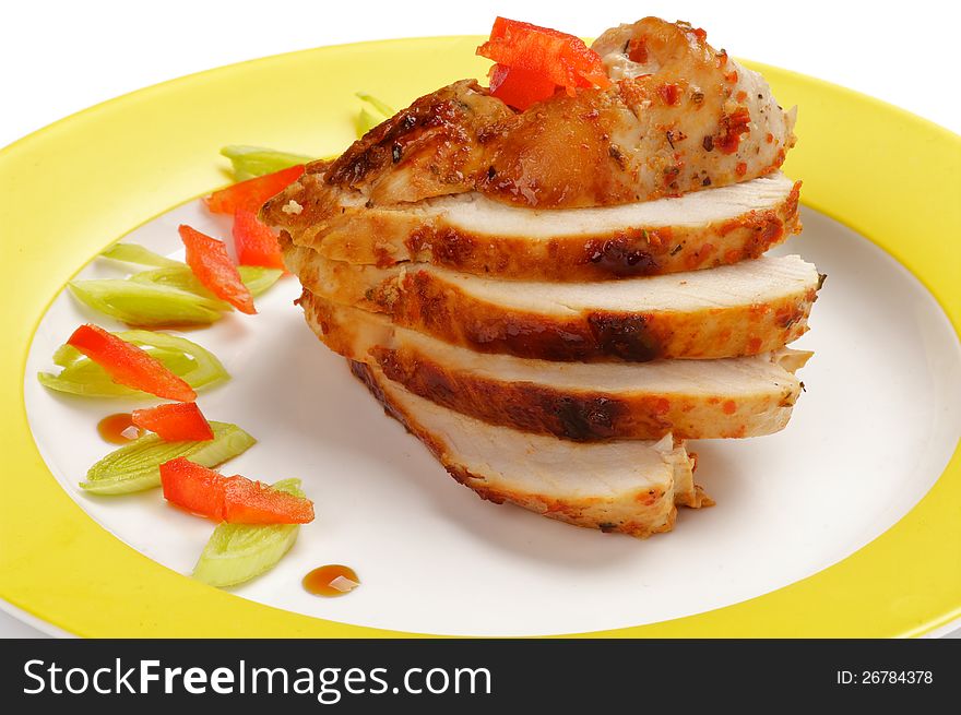 Slices of Chicken Breast