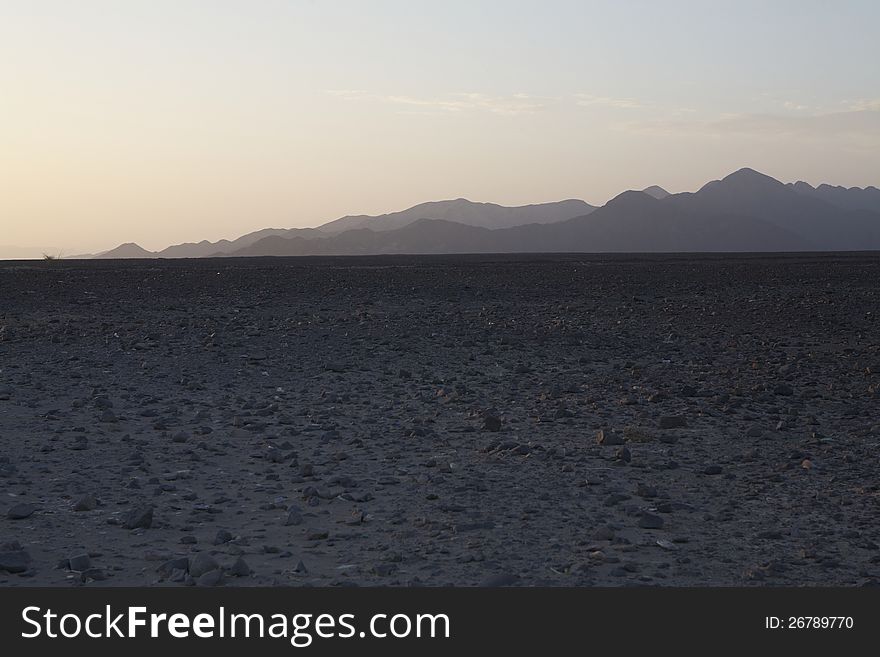 Sunset Nasca Lines