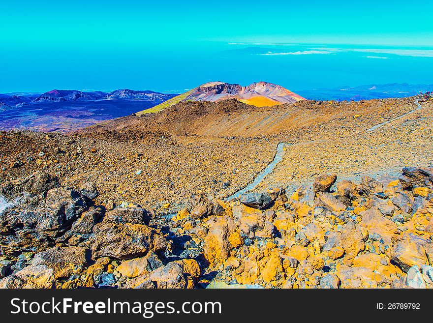 Landscape With Pico Viejo Volcano