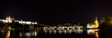 Night In Prague Stock Image