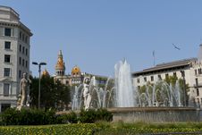 Placa De Catalunya Stock Photos Placa De Catalunya Stock Photos