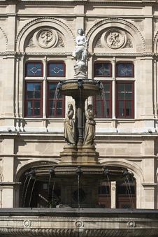 The Fountain At The Opera Stock Photos
