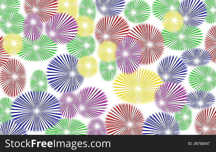 Colorful line nova background pattern