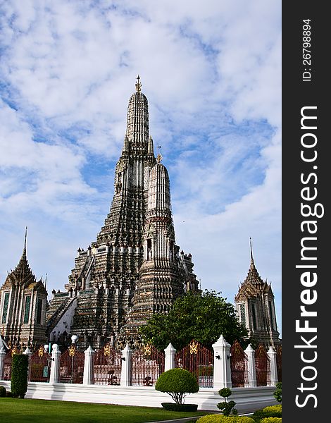 Wat Arun at the Bangkok