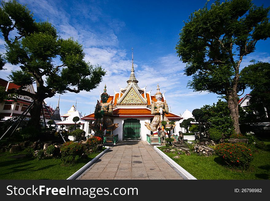 Wat Arun at the Bangkok